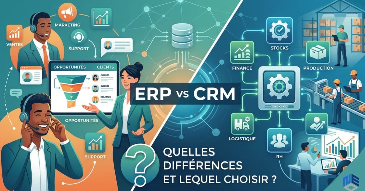 ERP vs CRM : Quelles Différences et Lequel Choisir?