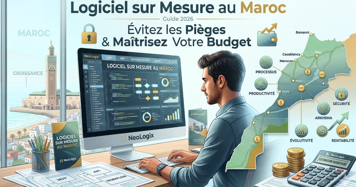 Logiciel sur Mesure au Maroc : Évitez les Pièges et Maîtrisez Votre Budget (Guide 2026