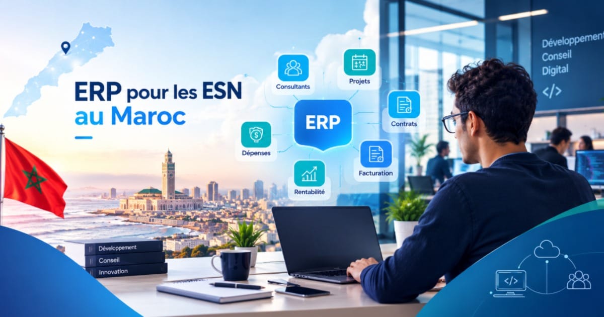 ERP pour les ESN au Maroc : comment choisir une solution adaptée aux entreprises de services numériques ?