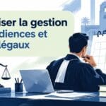 optimiser gestion audiences avocat