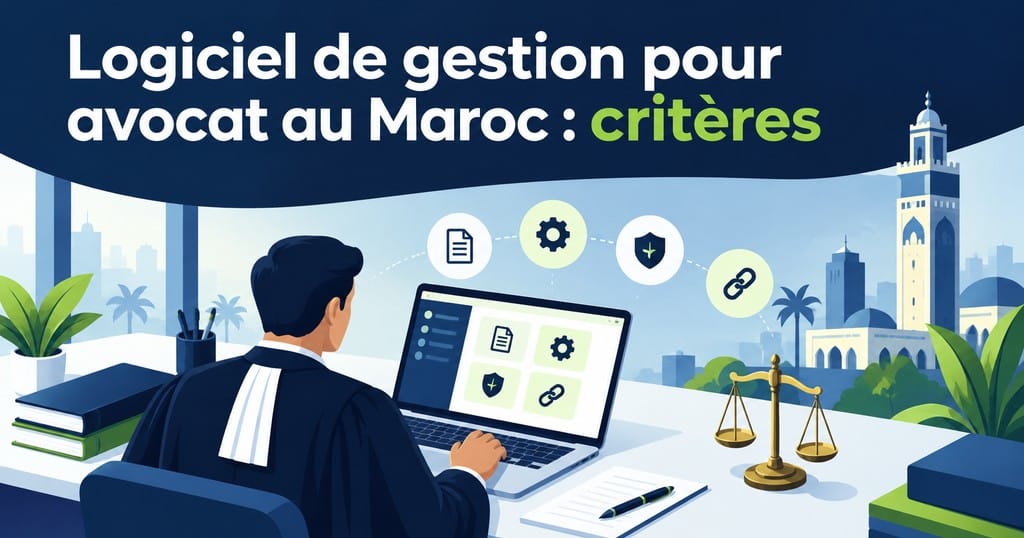 Logiciel de gestion pour avocat au Maroc : critères